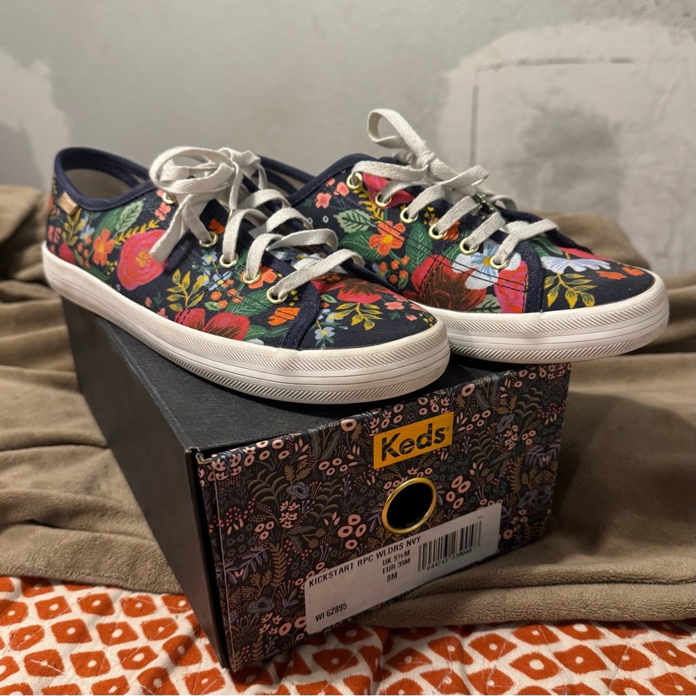 Keds Floral Canvas Sneakers